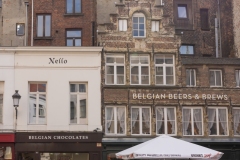 Building butting each other and typical diverse architecture.