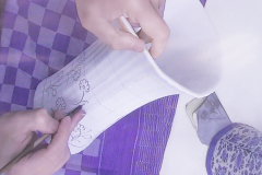 Artisan Working on Delftware Pottery