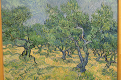 Vincent van Gogh painting "Olive Grove"" IN Kroller-Muller Museum.